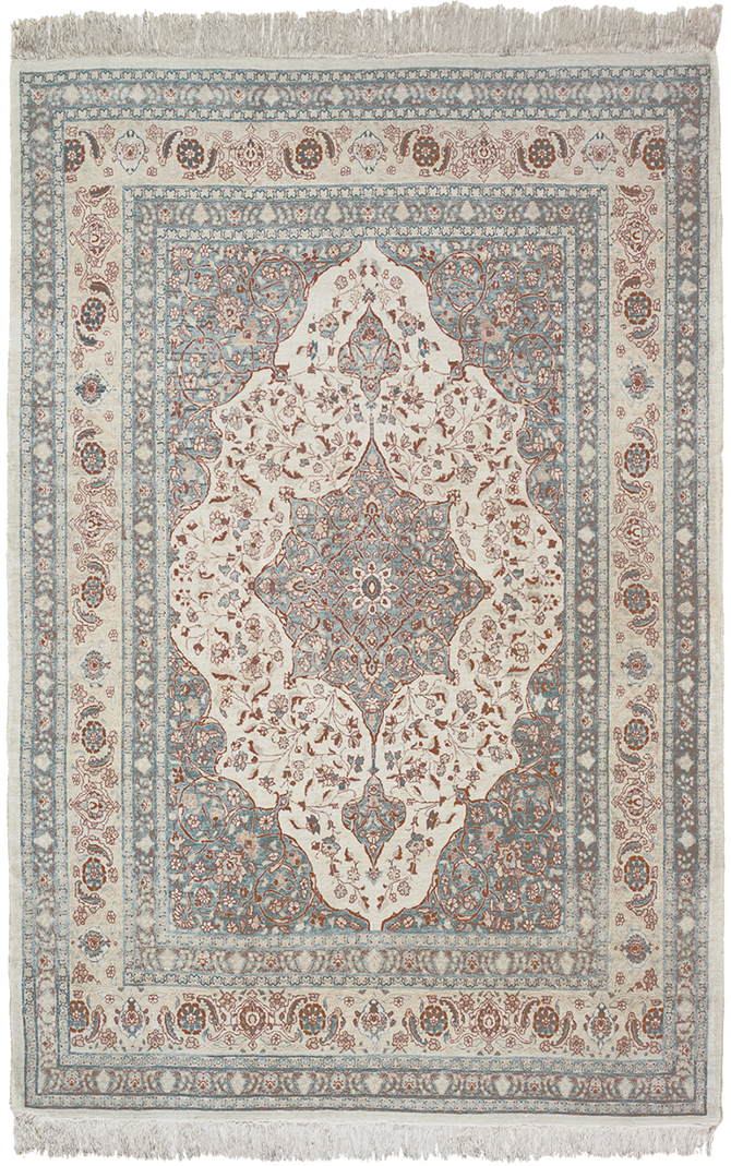 Rare Hadj Jalili Tabriz carpet